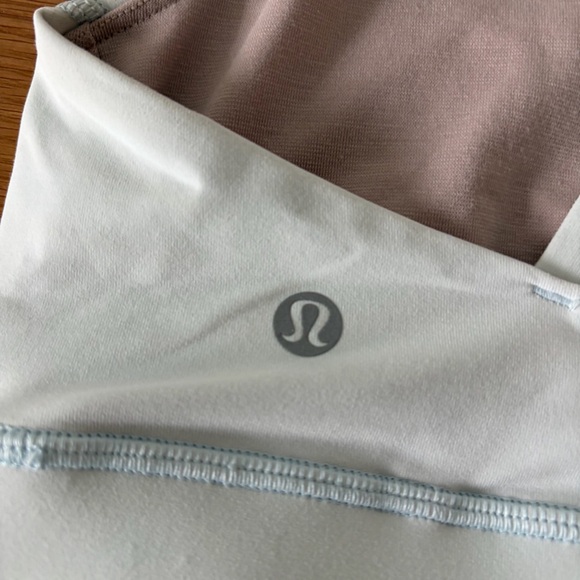 Womens Lululemon Athletica White Strappy Sports Bra | Size M - Picture 5 of 6